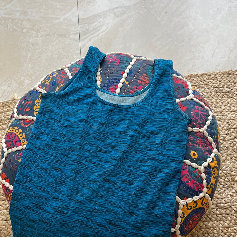 Tees by Tina Teal Tank Top